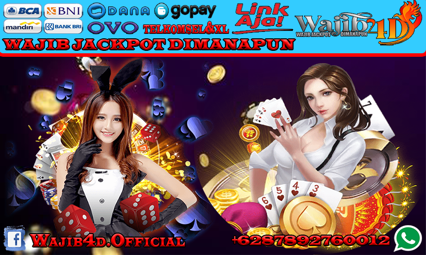 WAJIB4D PERMAINAN SLOT JUDI ONLINE PASTI DIJAMIN AMAN DAN JACKPOT SELALU