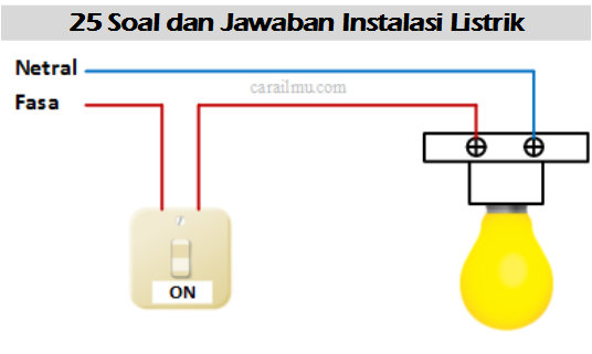 soal instalasi penerangan listrik beserta jawaban