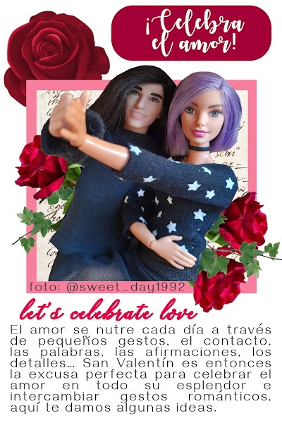 revista para barbie San Valentin