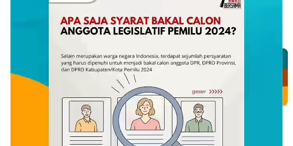 Syarat Bakal Calon Anggota Legislatif Pemilu 2024