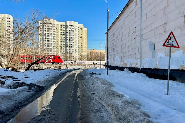 Севастопольский проспект, Загородное шоссе, дворы, пути Павелецкого направления Московской железной дороги