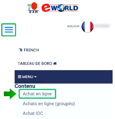 Acheter des produits DXN en ligne