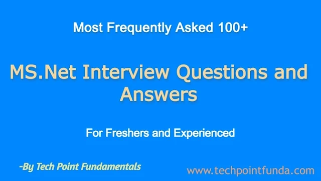 Dot-Net-Interview-Questions