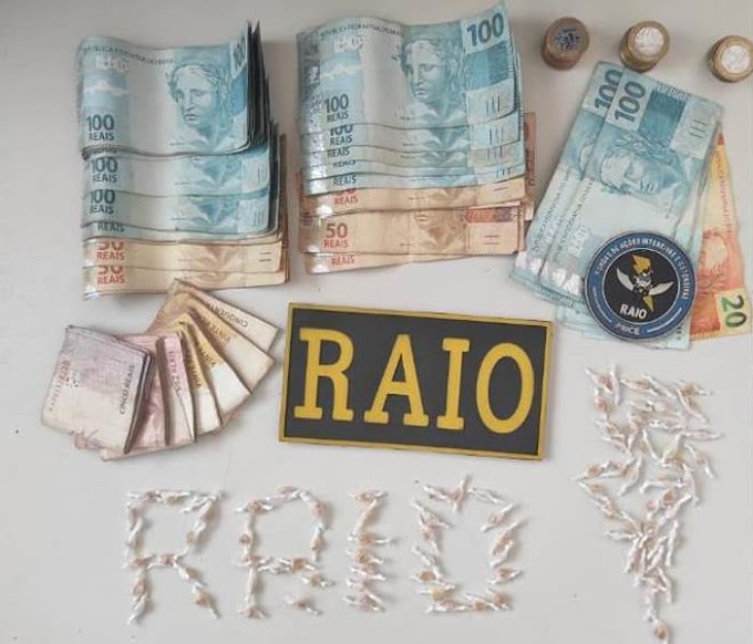 Casal é preso com 88 pedras de crack e R$ 5.409,00 em dinheiro em Juazeiro