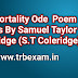 Ode To Dejection Poem Lines By Samuel Taylor Coleridge (S.T Coleridge)