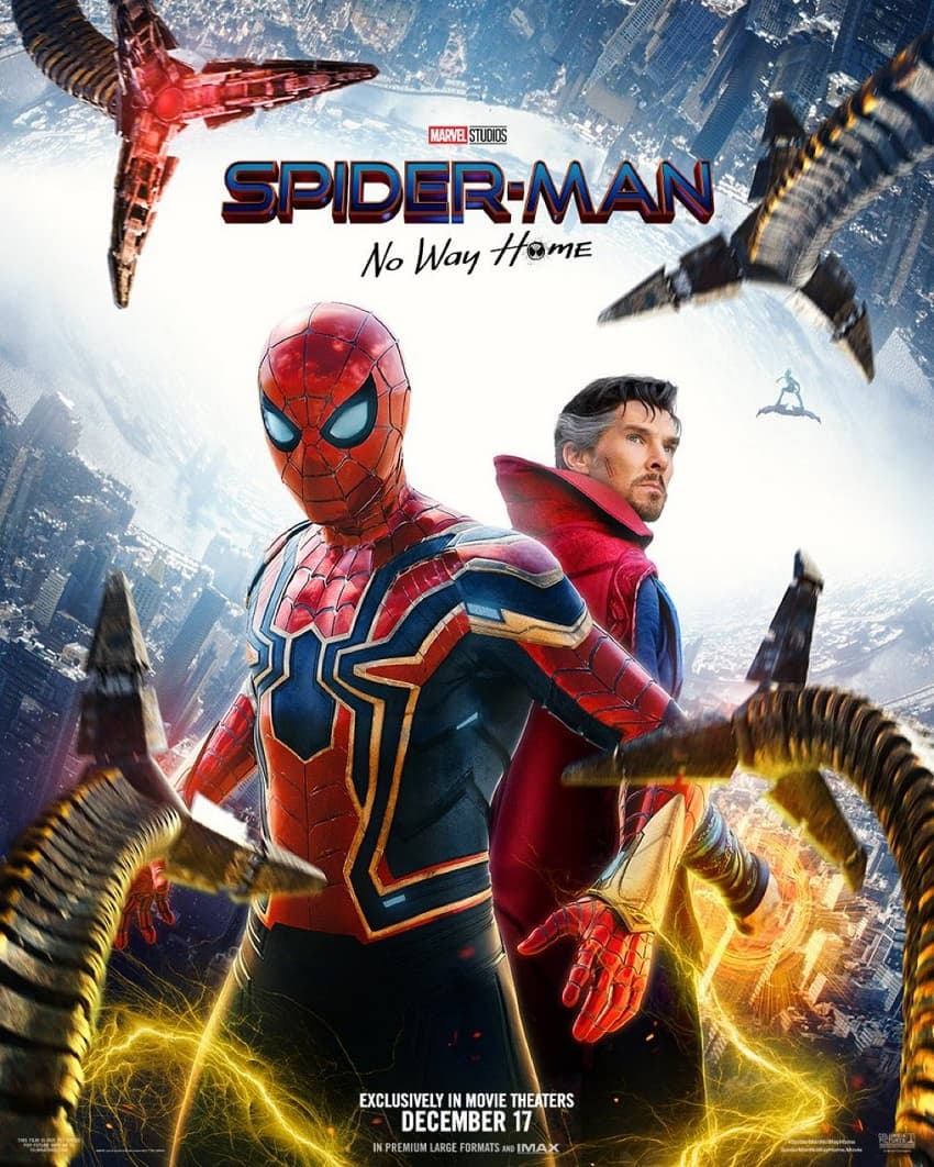 Sony показала второй трейлер кинокомикса «Человек-паук 3: Нет пути домой» - Постер