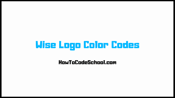 Wise Logo Color Codes