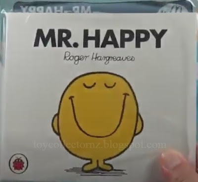 McDonalds Mr Men Little Miss Happy Meal Books 2021 Australia and New Zealand Mr Happy Book