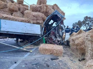 حادث مرور خطير صباح اليوم على مستوى مفترق الحزمة