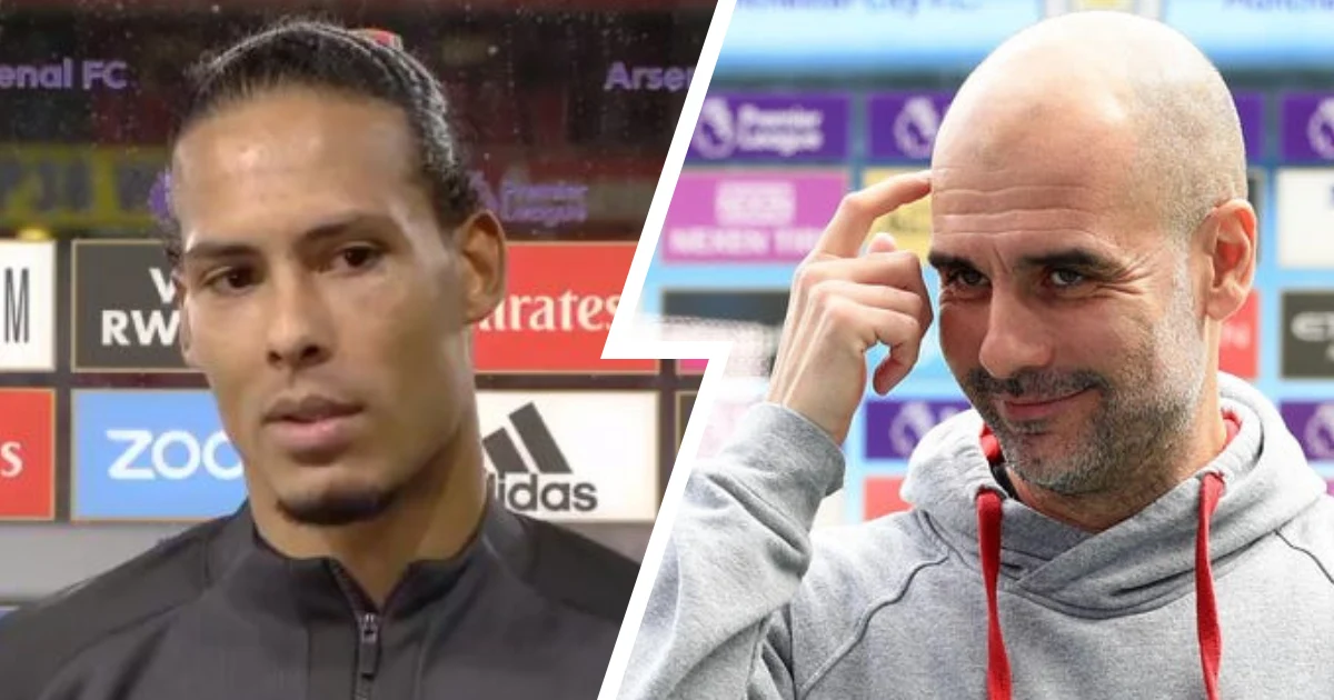 Virgil van Dijk claims Liverpool have helped Man City 'enormously' in PL title race