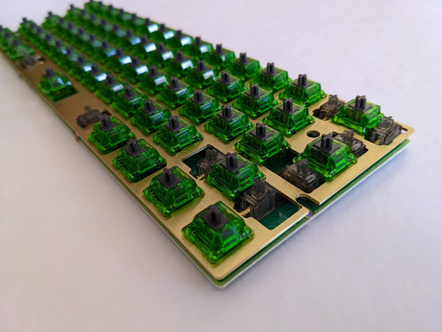 Switches en plate y PCB - Montar teclado custom
