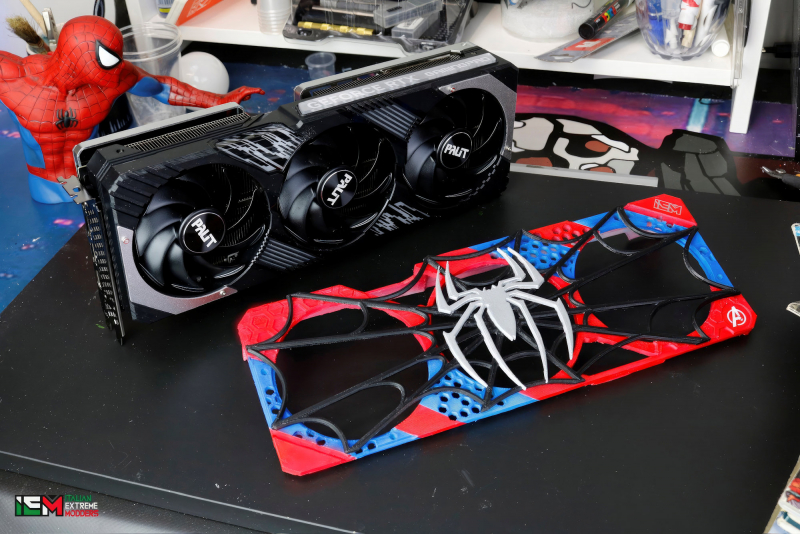 Palit, GeForce RTX 4070 GamingPro "Spider-Man" Kapak Tasarımı