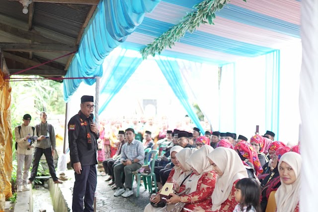 Bupati Solok bersama Masyarakat Nagari Jawi-Jawi Guguk dalam Rangka Temu Ramah