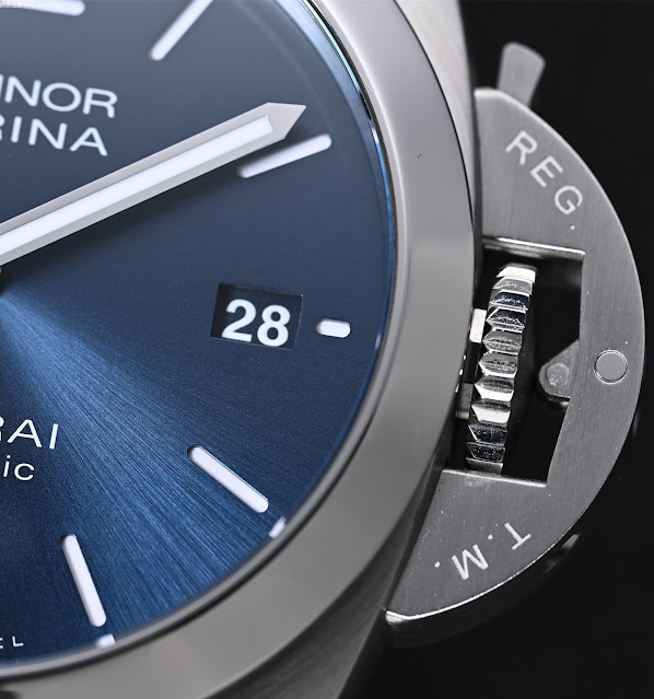 Revise la réplica del reloj Panerai Luminor Marina Quaranta de 40 mm a bajo precio