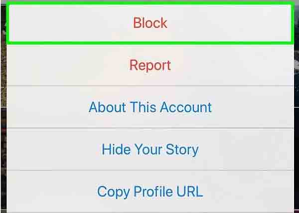 دعم Instagram bot ، blocker