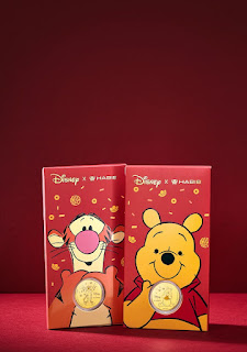 HABIB limited edition 999 gold wafer, gold 999 disney,