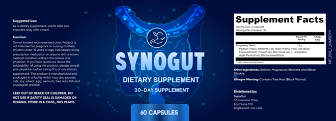 SynoGut ingredients