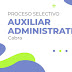 Convocatoria proceso selectivo para cubrir una plaza de Auxiliar Administrativo/a en el Ayuntamiento de Cabra