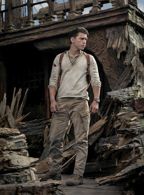 Uncharted 2022 movie image Tom Holland Mark Wahlberg