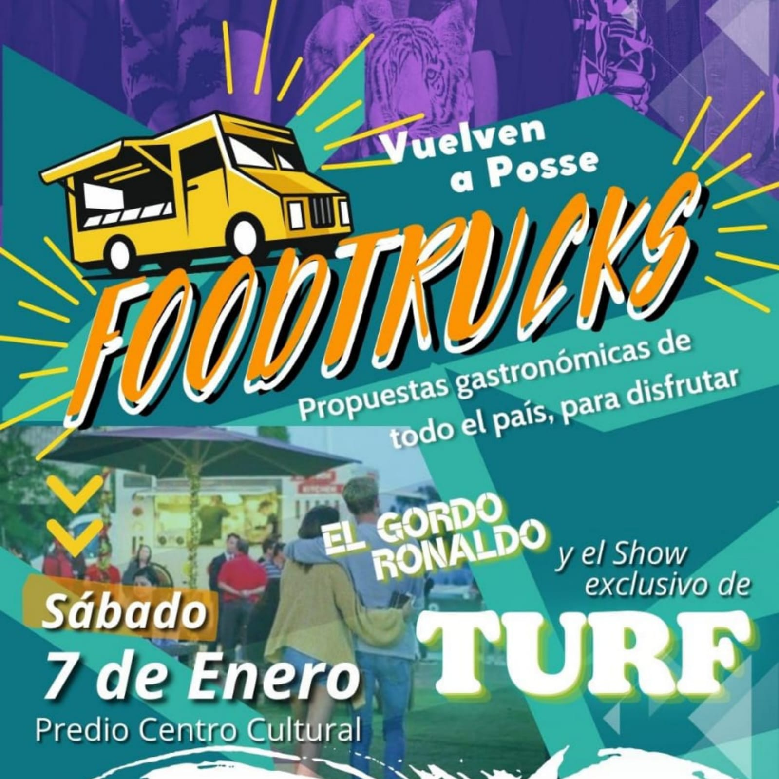 Un fin de semana lleno de sabor y entretenimiento en los Food Trucks de Justiniano Posse