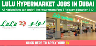 Sales, Cashier, Bike Delivery Boy, Driver, Cook, Cake Maker and Butcher Recruitment in Dubai | For LuLu Hypermarket