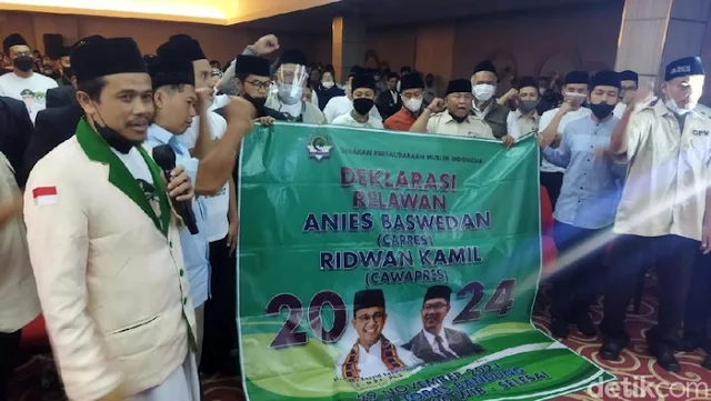 GPMI Jabar Deklarasi Dukung Duet Anies-Ridwan Kamil Maju Pilpres 2024