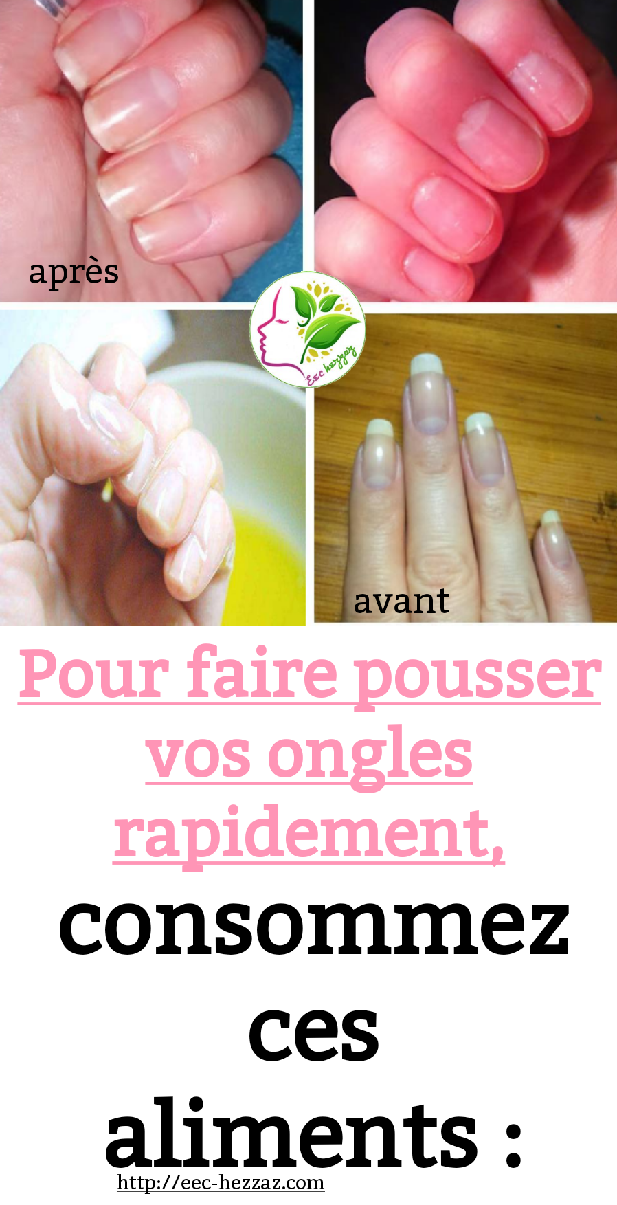 Pour faire pousser vos ongles rapidement, consommez ces aliments :