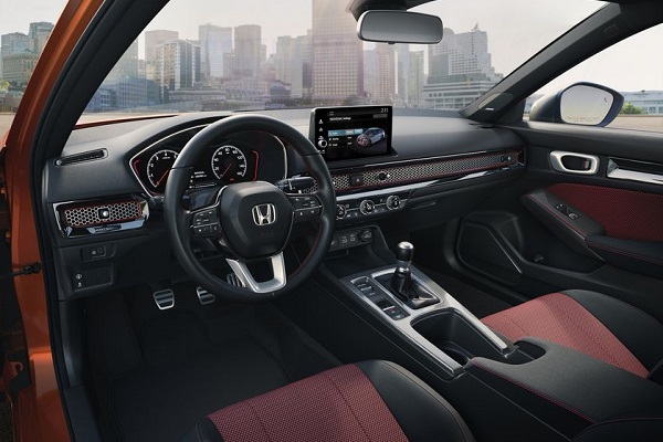 Interior Honda Civic Si 2022