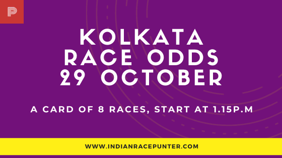 Kolkata Race Odds 29 October