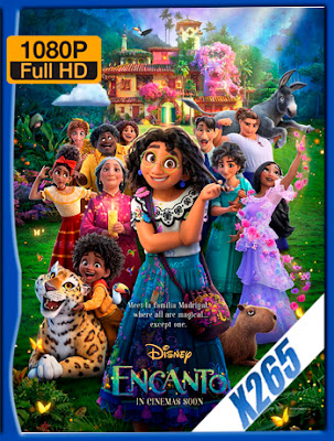 Encanto (2021) [DSNP WEB-DL] [1080p] [H265] [Lat-Ing] [GoogleDrive] [MasterAnime]