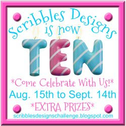 Come Celebrate 10 years with Scribbles Designs
