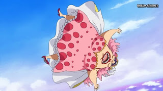 ワンピースアニメ WCI編 842話 ビッグ・マム Charlotte Linlin | ONE PIECE ホールケーキアイランド編