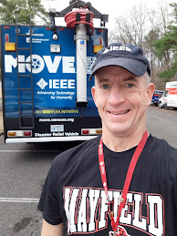 WA8UNS Thomas Q Kimball of Ridgefield Connecticut Photo with our MOVE-2 Truck Kentucky