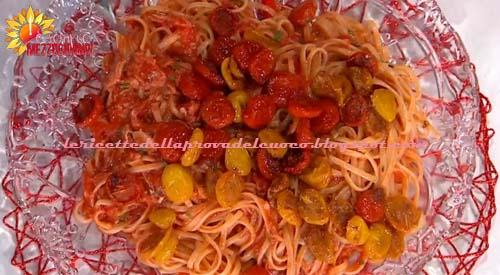 Linguine con il tonno ricetta Simone Buzzi