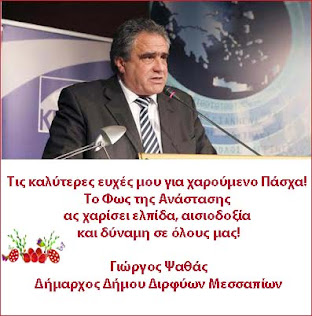 Ευχές από τον Γιώργο Ψαθά