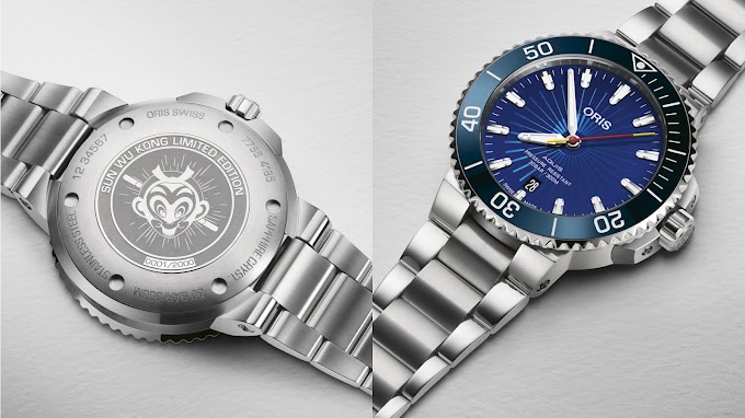 Latest Oris co-creation is a limited edition version of Aquis Date