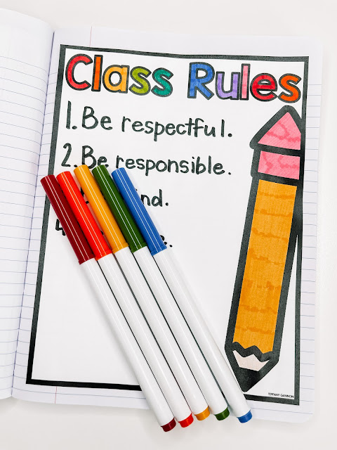 Teaching classroom rules in an engaging way with posters, anchor charts, games, mini lessons, and more!