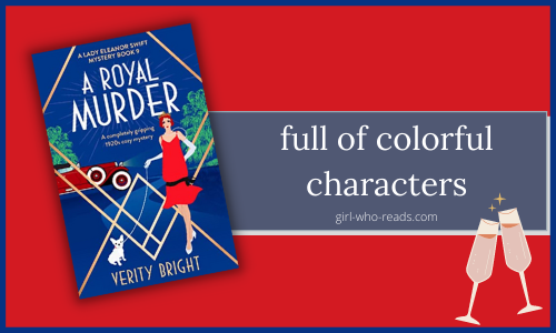 A Royal Murder by Verity Brights a cozy mystery filled with colorful characters