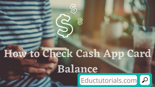 how to check cash app card balance