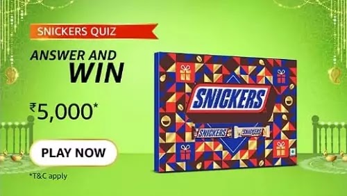 Amazon Snickers Quiz