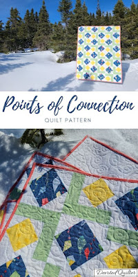 Points of Connection quilt pattern | DevotedQuilter.com