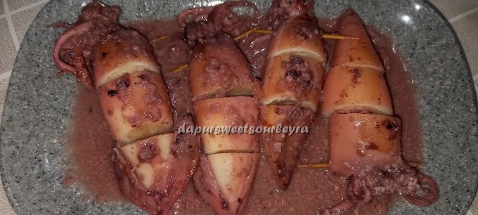 Ketupat Sotong Sedap Dan Mudah