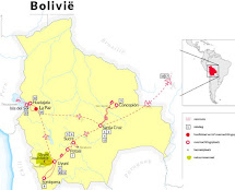 Map Bolivië