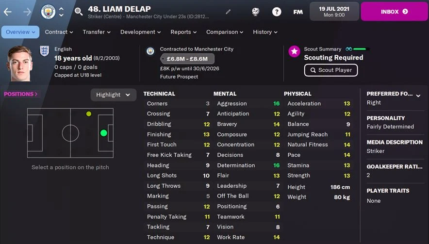 FM22 Liam Delap