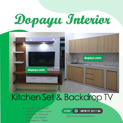 Kitchen Set Sidoarjo 2021, Backdrop TV Sidoarjo Bojonegoro Lamongan Gresik Tuban