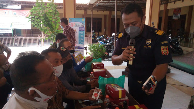 Warga Sidoarjo Diminta Ikut Serta Perangi Peredaran Rokok Ilegal