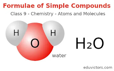 Class 9 - Chemistry - Formulae of Simple Compounds - Atoms and Molecules #class9Chemistry #class9Science #eduvictors #cbseClass9