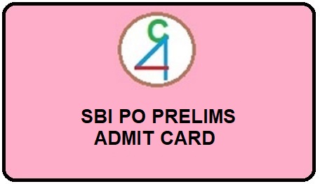 SBI PO Prelims Admit Card 2021