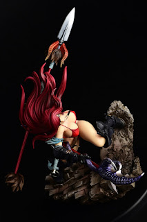 Figure 1/6 Erza Scarlet the Knight ver. Another Color : Red Armor from Fairy Tail, Orca Toys
