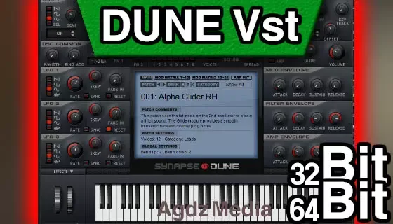 تحميل ألة موسيقية Dune Vst